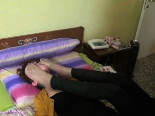 smell feet fuck