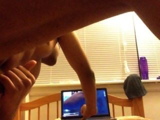 jerking from behind