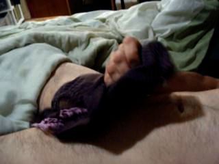 hand s in sheer panties