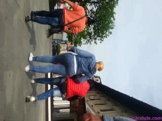 spying ass street